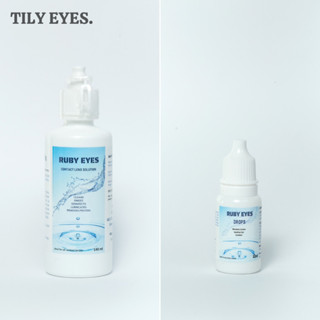  Nước Ngâm Và Nhỏ Mắt Lens Ruby Eyes Hàn Quốc Làm Sạch Sâu Chuyên Dùng Cho Kính Áp Tròng 