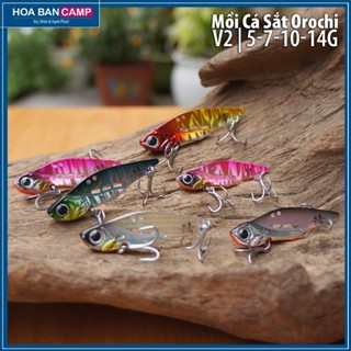  Mồi Cá Sắt Orochi v2 | 5-7-10-14-18g Lure Chìm Lửng Câu Sộp Lóc Tráp Măng... 