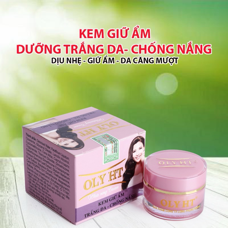KEM GIỮ ẨM -DƯỠNG TRẮNG DA -CHỐNG NẮNG OLY HT (Hàng Chính Hãng )