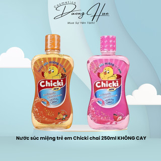 Nước Súc Miệng Chicky 250Ml - Bảo vệ Răng Miệng Cho Bé