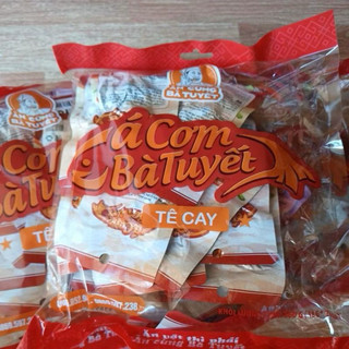  Cá cơm Bà Tuyết Tê Cay Ăn Cùng Bà Tuyết   Bịch 20 gói   