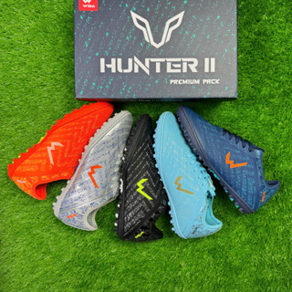 Giày Bóng Đá Wika Hunter II Chính Hãng, Lưỡi Gà Liền Đế Tf Thế Hệ Mới Cao Cấp.