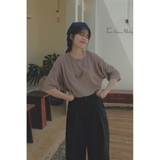 Áo thun cotton unisex - Unisex basic T-shirt