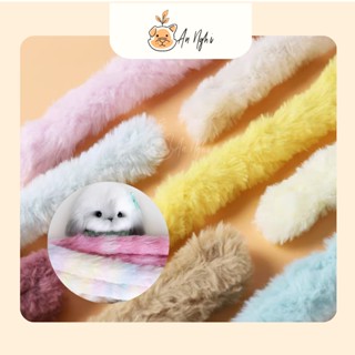 [Tặng mắt mũi] Kẽm lông thỏ làm cún, thỏ, mèo,  gấu bông kích thước dài 1m, to 20mm (Loại 1)