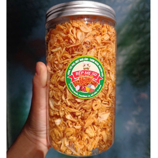 Hũ 300g hành phi nguyên chất nhà làm, thơm ngon, giòn rụm - Làm từ củ hành ta, hành Bắc, dành cho khách dùng thử, mới