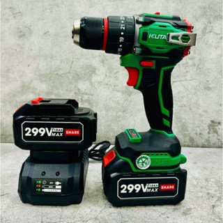 Máy khoan pin KUTAN 10MM / Máy khoan pin 3 chức năng / Chuyên khoan bê tông, tường, sắt, gỗ, bắt vít