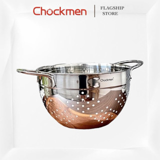 Rổ Giá CHOCKMEN Inox 18/10 Rổ Rửa Rau Hoa Quả Ráo Nước Rổ Giá Đa Năng Nhà Bếp