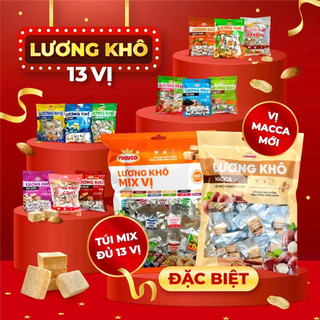 Lương khô hạt óc chó, hạnh nhân Phú Cường túi 370g (FUCUCO)