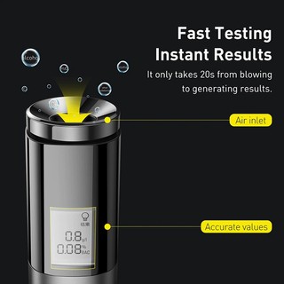 Máy Đo Nồng Độ Cồn Baseus Digital Alcohol Tester - TopLink