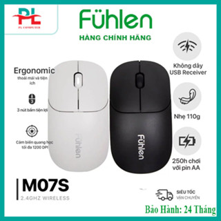 Chuột không dây Fuhlen M06s/ M07s - Hàng Chính Hãng Bảo hành 24 Tháng