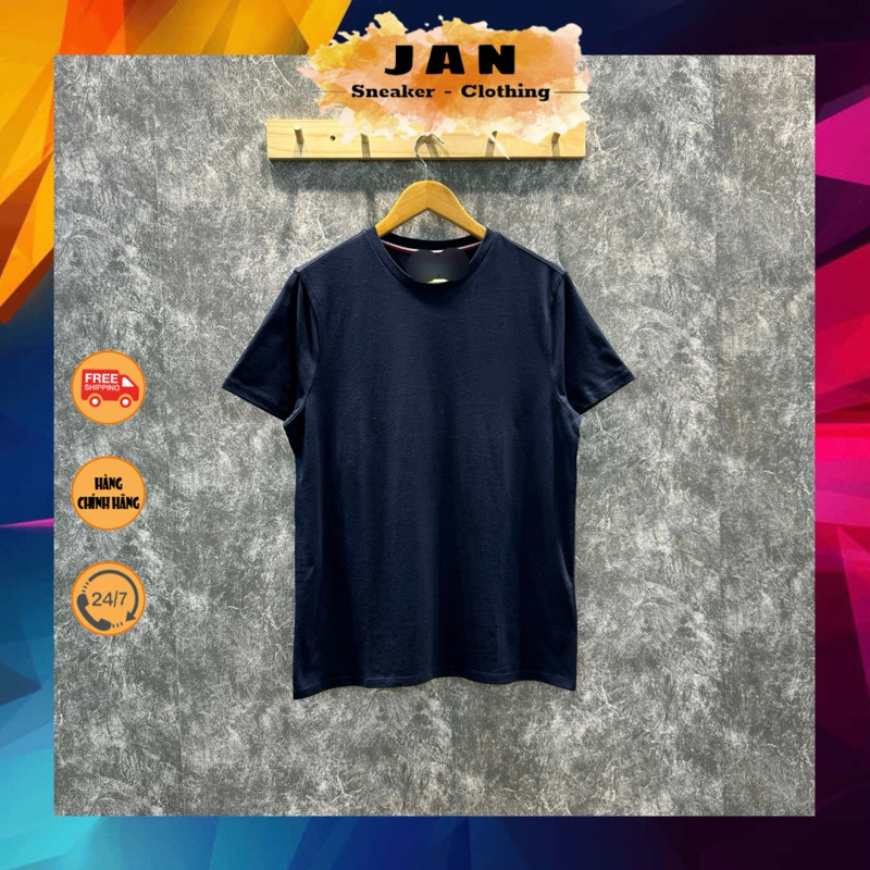Áp Thun Tô Mì Navy Basic Auth | Jan Shop