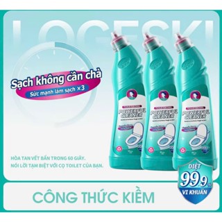 Nước tẩy bồn cầu Logeski 500ml Sạch không cần chà, khử trùng và khử mùi