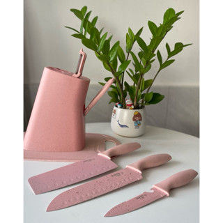 [Hàng Tốt] Bộ dao kéo nhà bếp lúa mạch cao cấp 7 món chi tiết chuyên dụng cho căn bếp, bộ dao nhà bếp nấu ăn#dao #thot