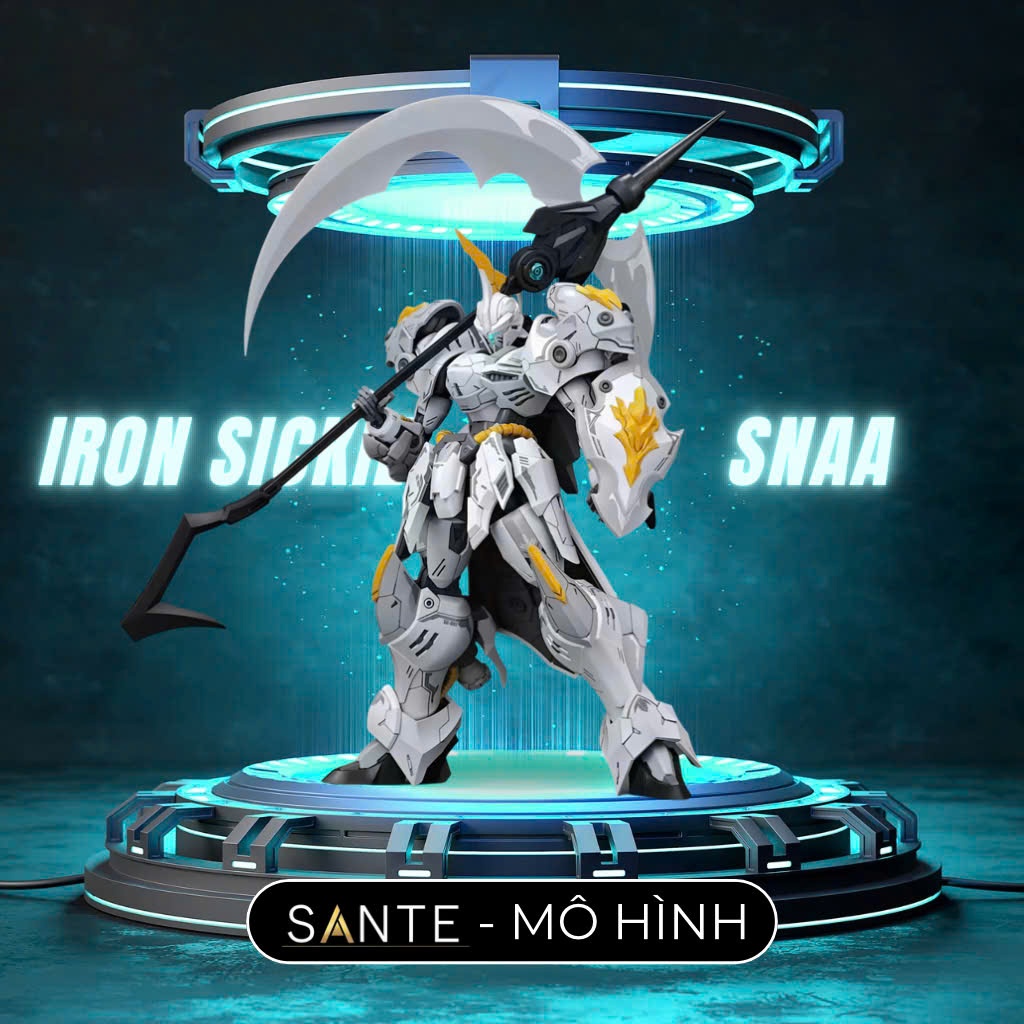 Mô Hình Lắp Ráp RG 1/144 Iron Sickle SNAA (tặng kèm decal nước)