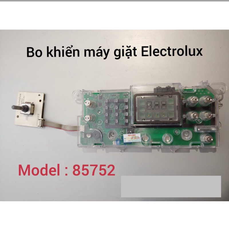 BO KHIỂN MÁY GIẶT ELECTROLUX / MODEL : 85752 (hãng tháo máy)