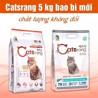 [CHÍNH HÃNG] Thức ăn hạt Catsrang Hàn Quốc Lna dành cho mèo mọi lứa tuổi cao cấp 5kg