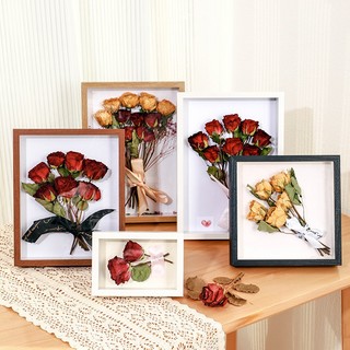  Khung Ảnh Sâu Lòng 2cm 5cm Trưng Bày Hoa Khô Tiêu Bản Làm Đồ Handmade_Khung Ảnh Hộp 3D 