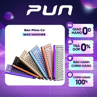 BÀN PHÍM CƠ GAMING HE NANO68 HE | Rapid Trigger | 32K | 8000hz | RT 0.01MM