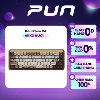 Bàn Phím Cơ 3 Mode - AKKO MU01 Mountain Seclusion (Hotswap,RGB / Multi-Modes/ Switch V3 Piano Pro) - Chính hãng