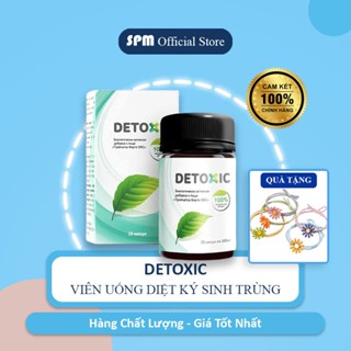 (DATE MỚI) Viên Uống Diệt Ký Sinh Trùng Detoxic Của Nga 20 Viên - Ngừa Hôi Miệng, Thải Độc Cơ Thế