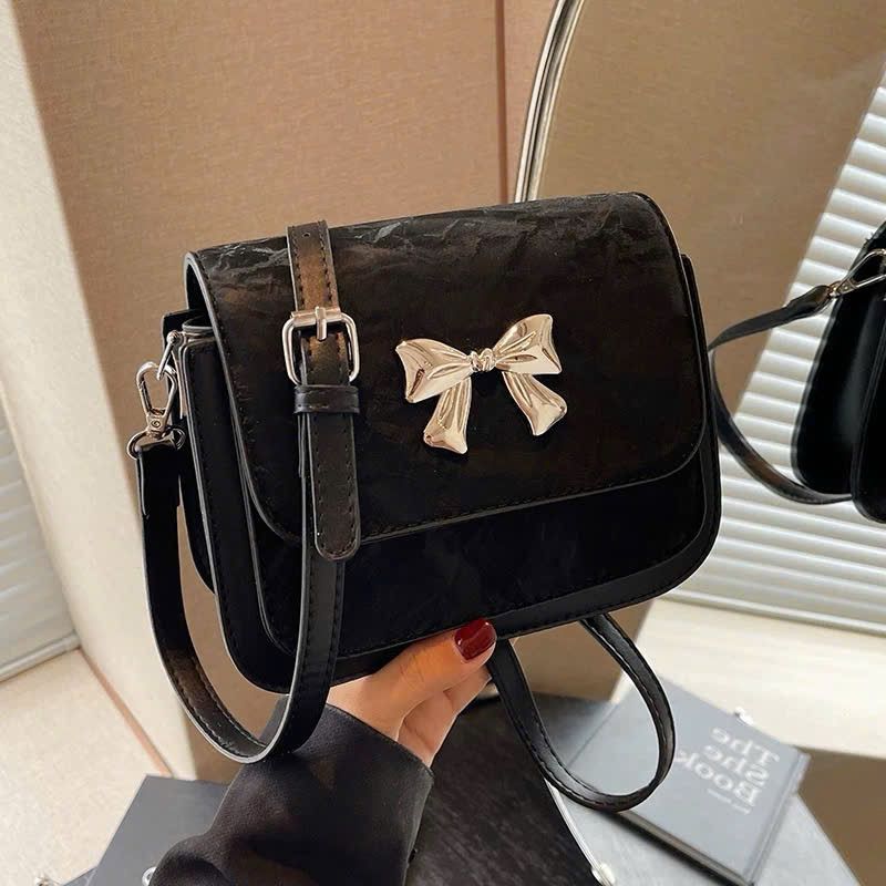 Túi Xách Nữ Dáng Bầu Da Nhung Vân Loang Mác Nơ Basic _TDC292 | BigBuy360 - bigbuy360.vn