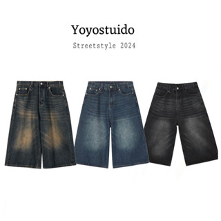 BAGGY SHORT - QUẦN SHORT JEANS DÀI QUA GỐI 3 màu