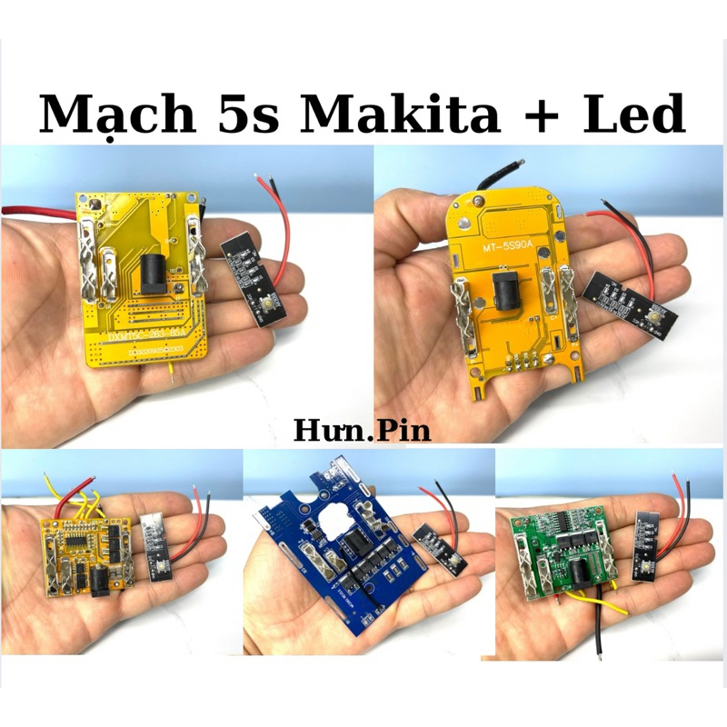 Mạch 5s Makita 21V Phổ Thông