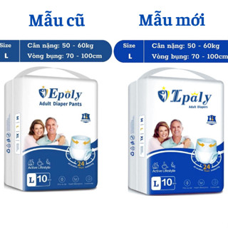 Bỉm người già Epoly/Ipaly Quần - Dán - Tấm Lót đủ size M10-L10-XL10
