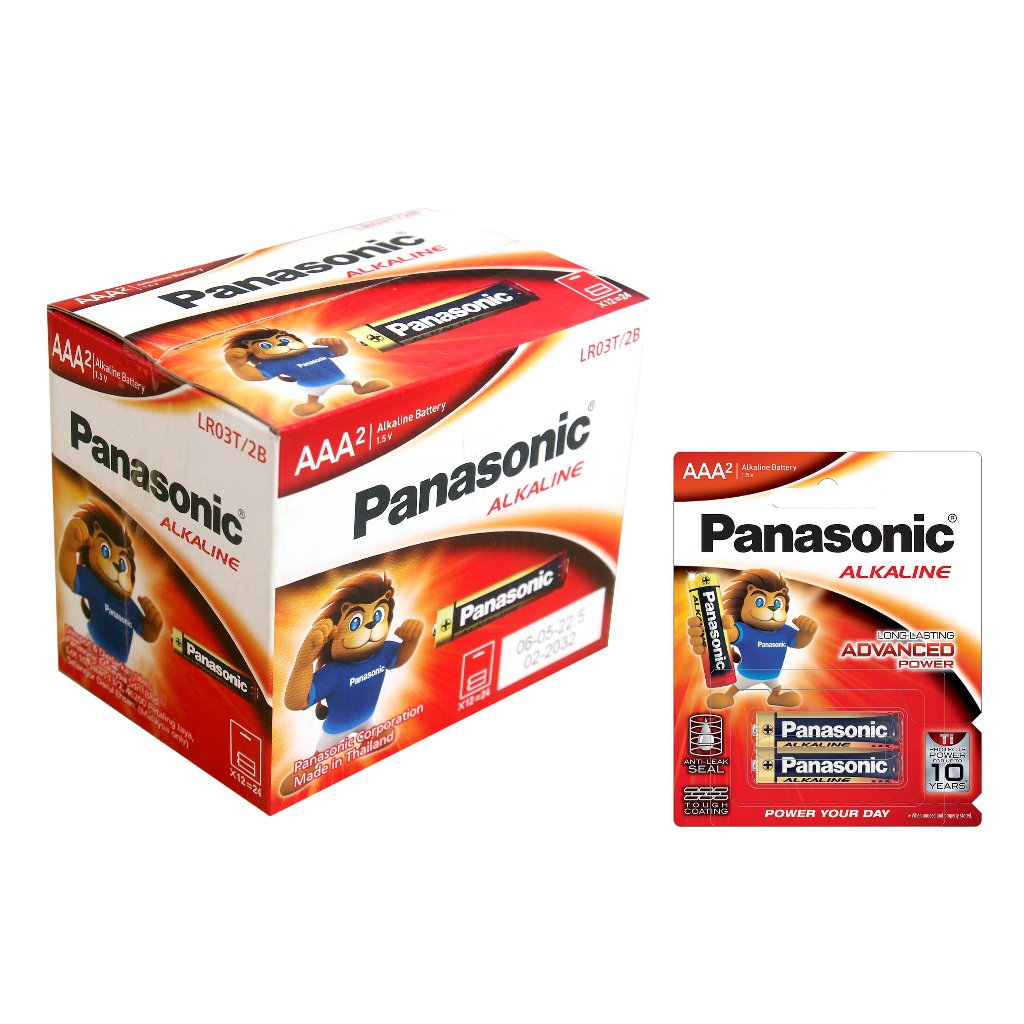 Hộp 12 cặp pin Panasonic Alkaline AAA