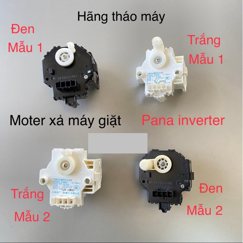 Moter xả máy giặt Panasonic inverter ( hãng tháo máy )