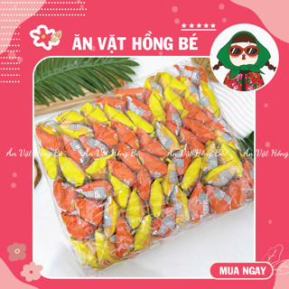 Bịch 60 Gói Cá Viên Chiên Snack Bim Bim, snack cá viên chiên Minh Châu chính hãng, đồ ăn vặt