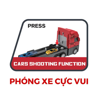 Xe Tải Nhiều Ngăn Tích Hợp Đường Đua Dài 2m (Phiên Bản Mới) VECTO