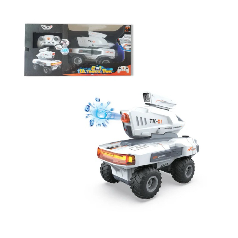Siêu Xe Tank Kết Hợp Phun Sương 2in1 Điều Khiển Từ Xa VECTO (phiên bản mới)