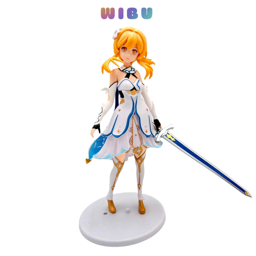 Mô Hình Genshin Impact Lumine siêu đẹp - cao 18cm - nặng 180gr - Figure Genshin Impact - Có Hộp màu