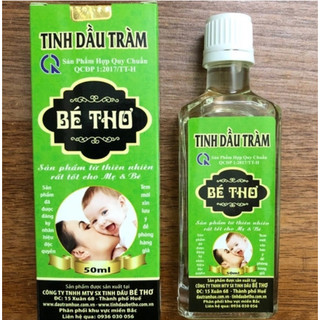 Tinh Dầu Tràm Bé Thơ 50ml Tinh Dầu Tràm Huế.