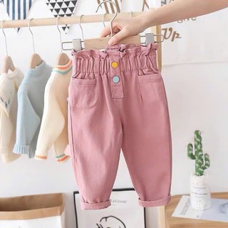  Quần nhung tăm mặc thu đông cho bé gái từ 1 tuổi đến 5 tuổi 