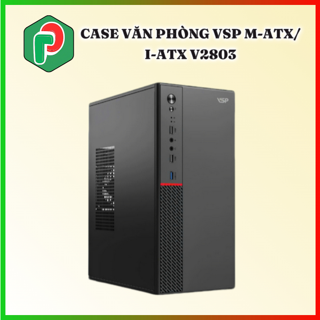 Case văn phòng VSP M-ATX/I-ATX V2803