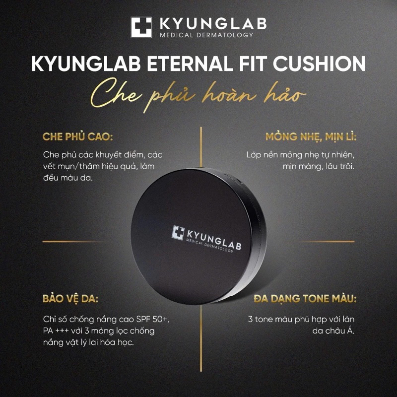 Cushion KyungLab Eternal Fit Bản Mới 2024