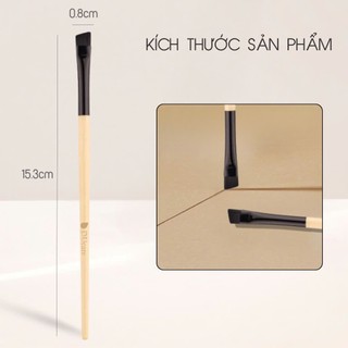 Cọ Kẻ Chân Mày Ducare Màu Nâu Lông Tự Nhiên Cao Cấp Mềm Mại DL423