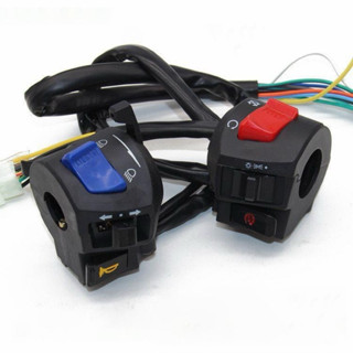 Bộ cùm công tắc Fz v1 v2 hai bên gắn cho đa dạng các loại xe điện xmen, cap a, xe máy