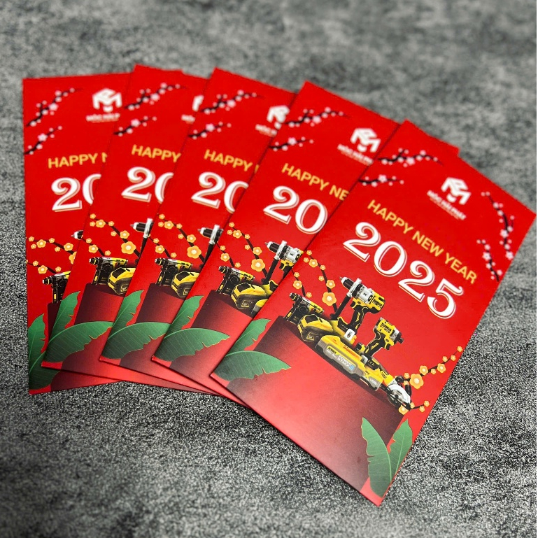 Lì xì Tết 2025 quà tặng (1 bao 6c)