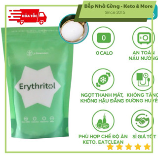 [HỎA TỐC HN][Sỉ] Đường ăn kiêng Erythritol (gói 500g) - Keto, DAS, Lowcarb, Eatclean & Tiểu đường