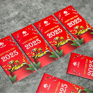 Lì xì Tết 2025 quà tặng (1 bao 6c)