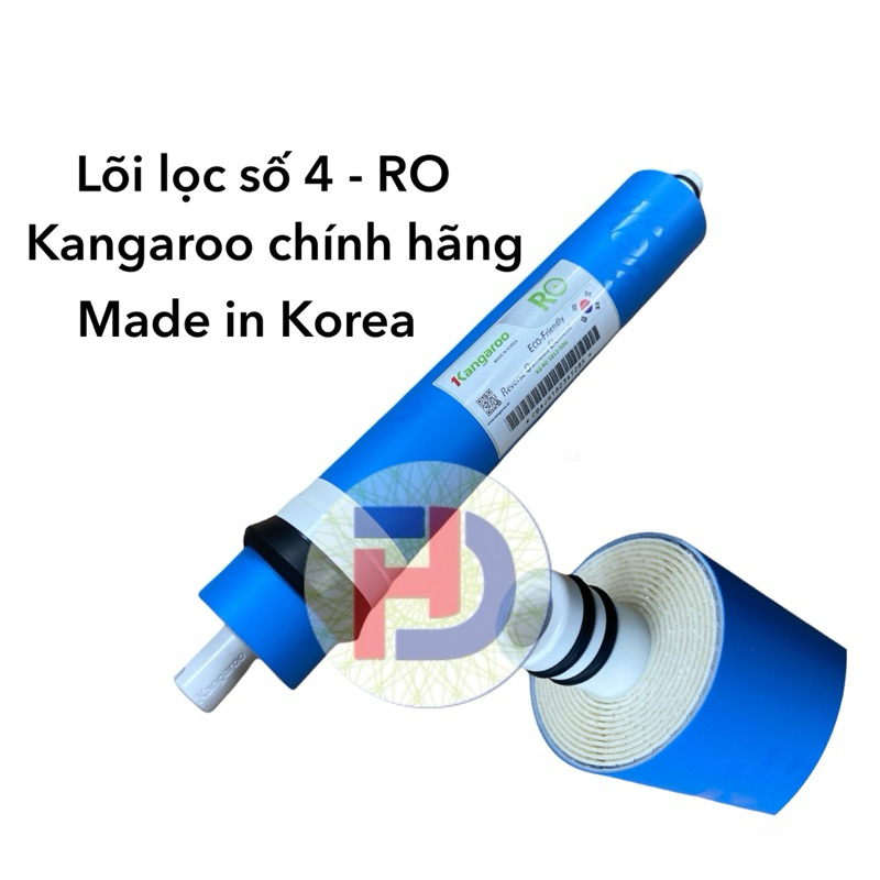 Màng lọc RO Kangaroo chính hãng Hàn Quốc Lõi lọc số 4 Kangaroo Made in Korea