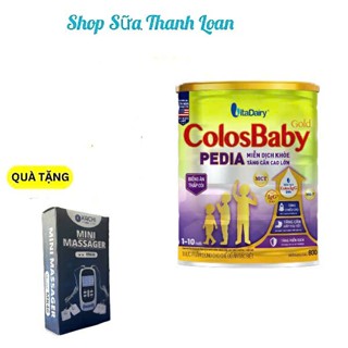 [MUA 1 TẶNG 1 MÁY MASSA XUNG ĐIỆN] Sữa Bột Colosbaby Gold Pedia 800g.