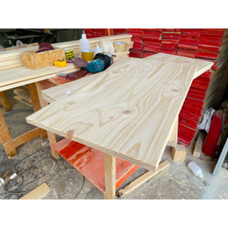 [MS160] Tấm mặt bàn gỗ thông 40cm x 80cm x gỗ dày 2cm + gia công láng mịn