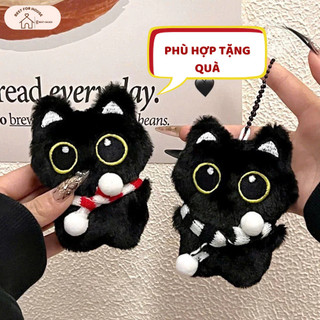  Móc khoá gấu bông Mèo hiệp sĩ Cute Móc Chìa Khóa Con Mèo Dễ thương Gấu bông móc khóa Mèo BEST-MK08 