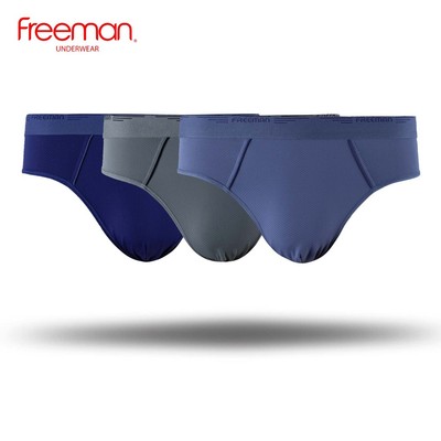 Combo 3 Quần lót nam Freeman chất liệu Modal phối vải thoáng khí hiện đại, thoải mái 6066