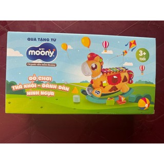 ĐỒ CHƠI THẢ KHÓI ĐÁNH ĐÀN HÌNH NGỰA ( QUÀ TẶNG MOONY)