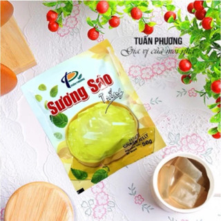  Bột sương sáo trắng 50g THÀNH PHÁT TUẤN PHƯƠNG  nguyên liệu trà sữa,nước giải khát siêu ngon 